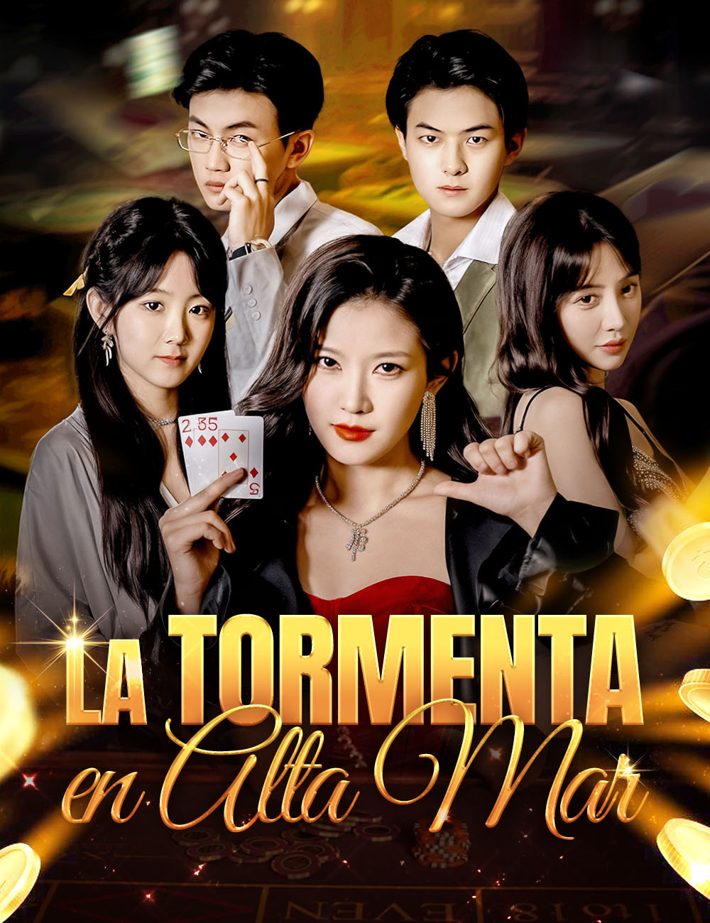 Portada de La Tormenta en Alta Mar