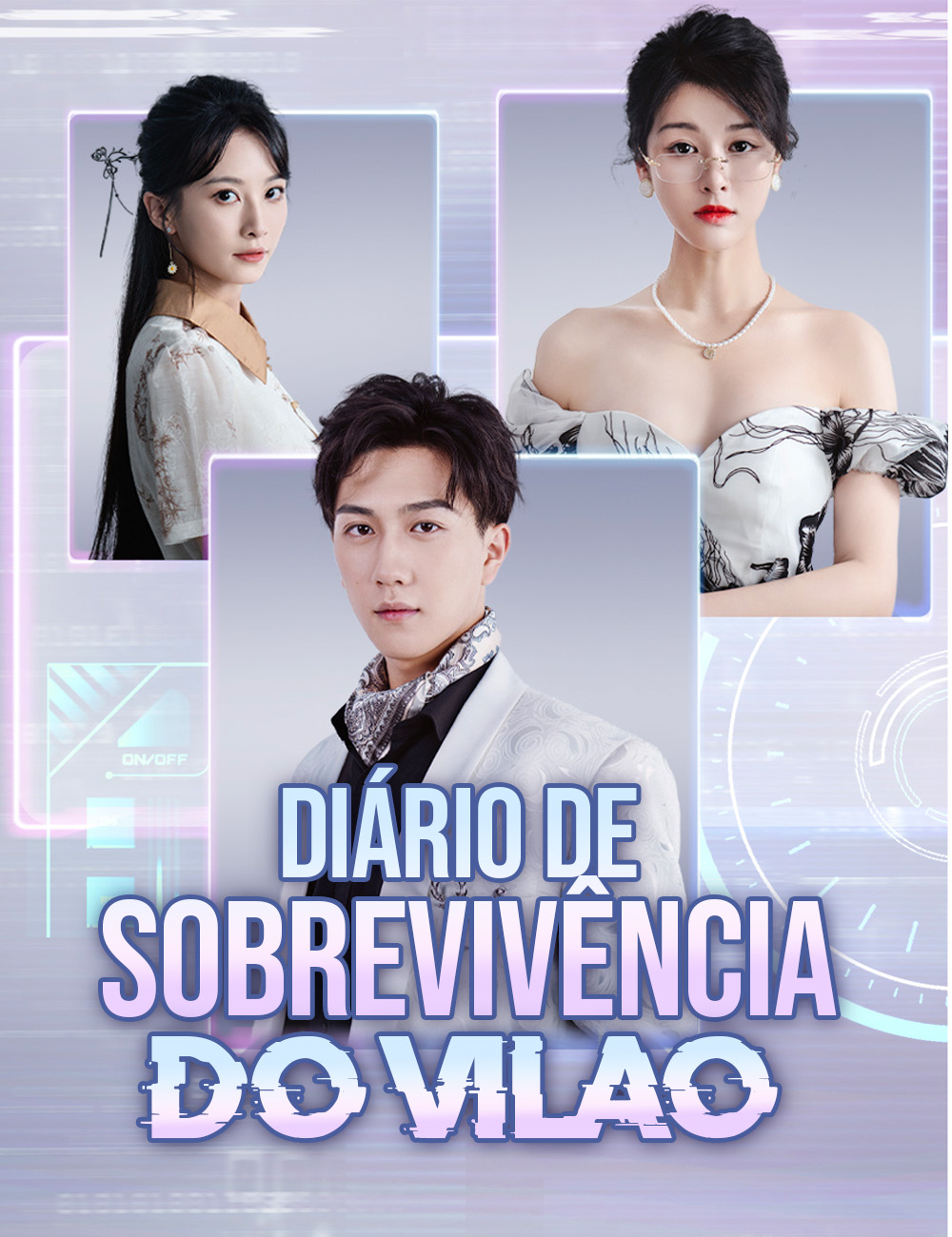 Capa de Diário de Sobrevivência do Vilão