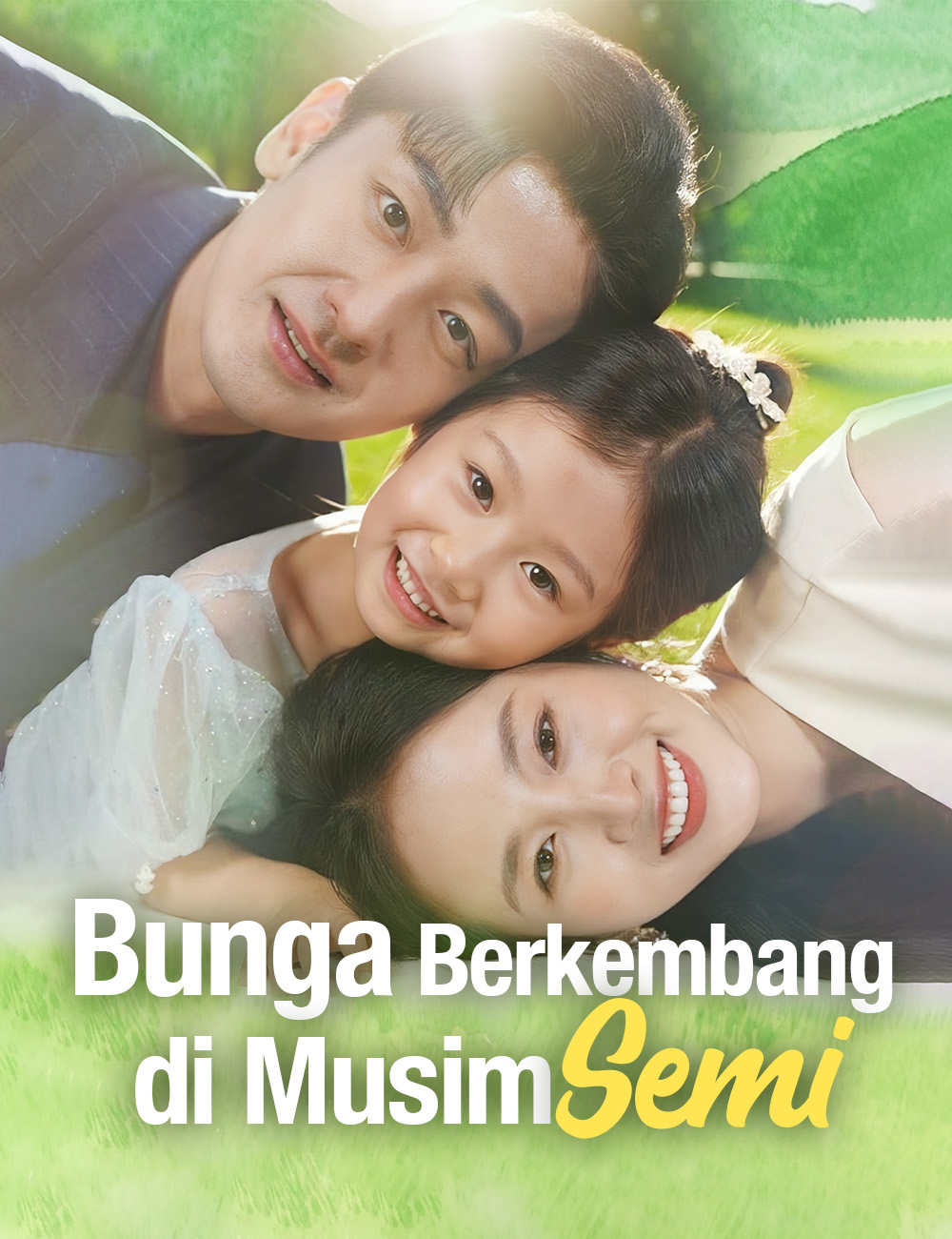 Bunga Berkembang di Musim Semi