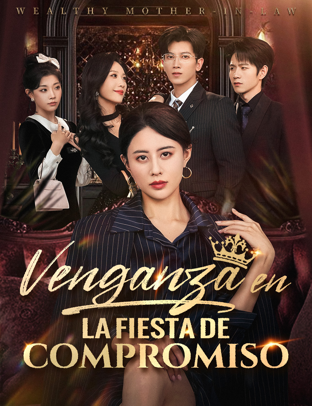 Portada de Venganza en la fiesta de compromiso