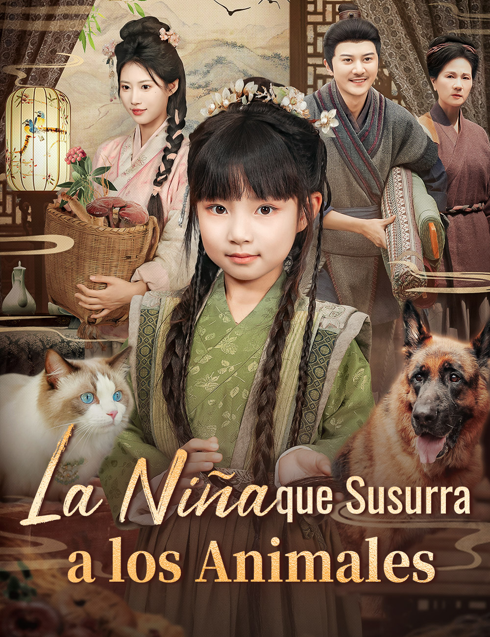 Portada de La Niña que Susurra a los Animales