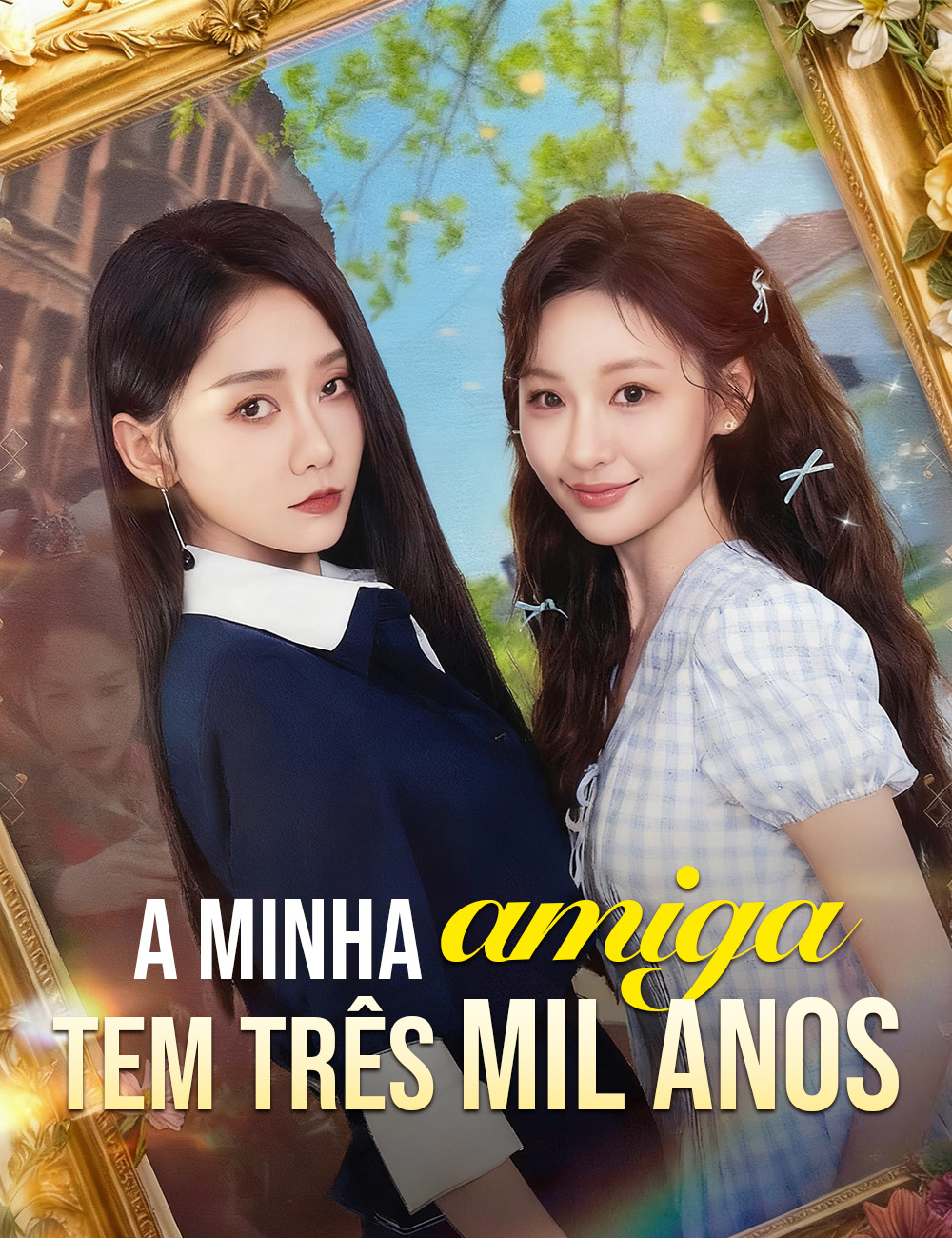 Capa de A Minha Amiga Tem Três Mil Anos