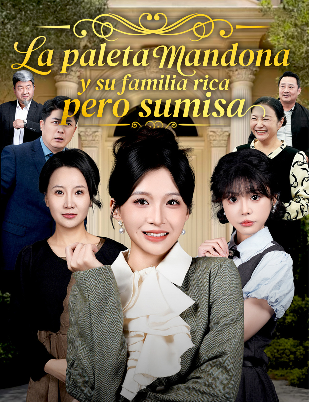 Portada de La paleta mandona y su familia rica pero sumisa