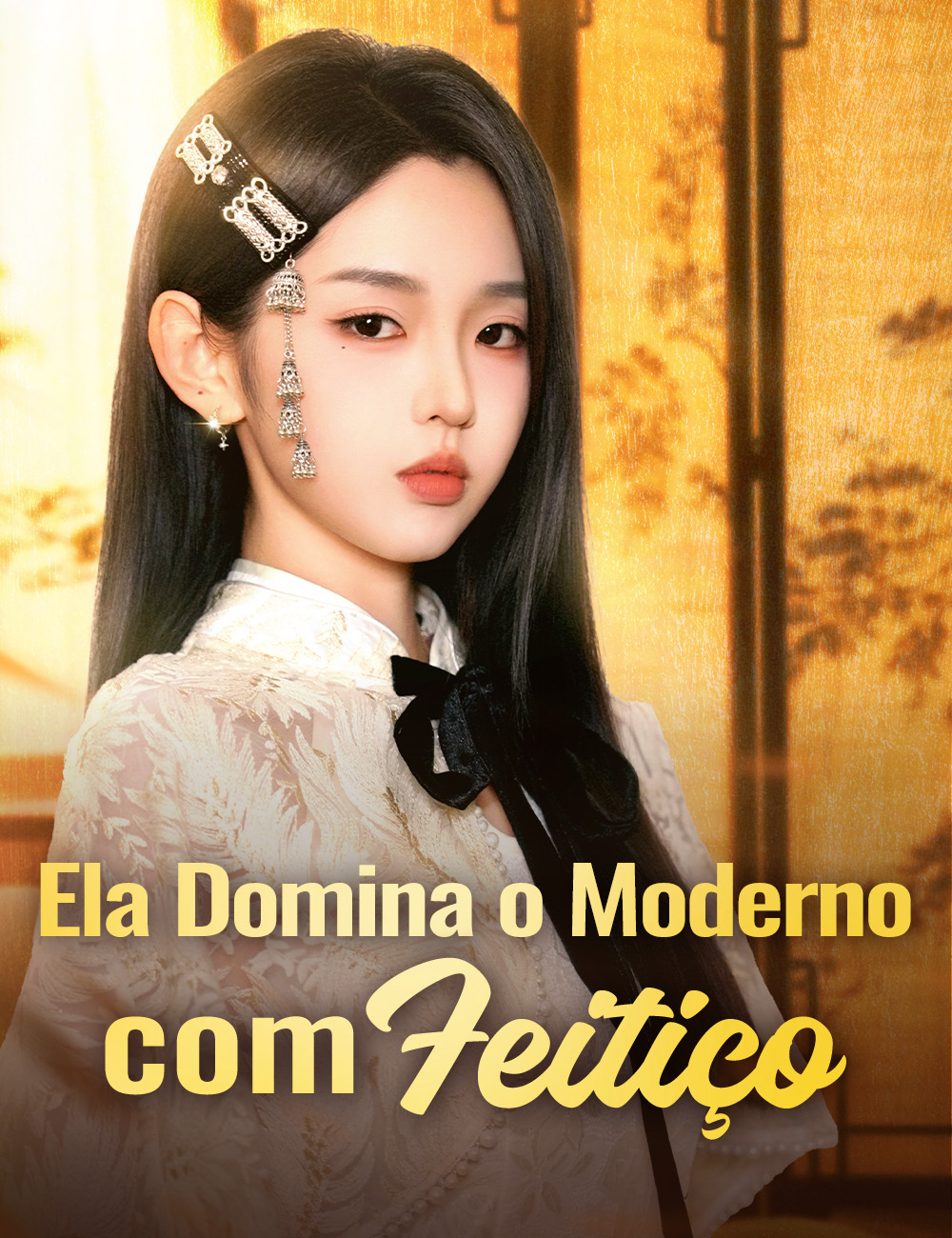Capa de Ela Domina o Moderno com Feitiço
