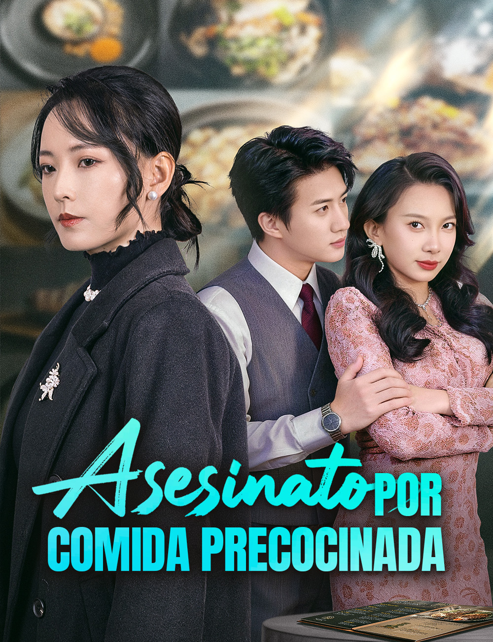 Portada de Asesinato por comida precocinada