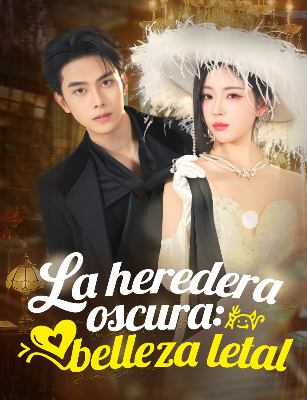Portada de La heredera oscura: belleza letal