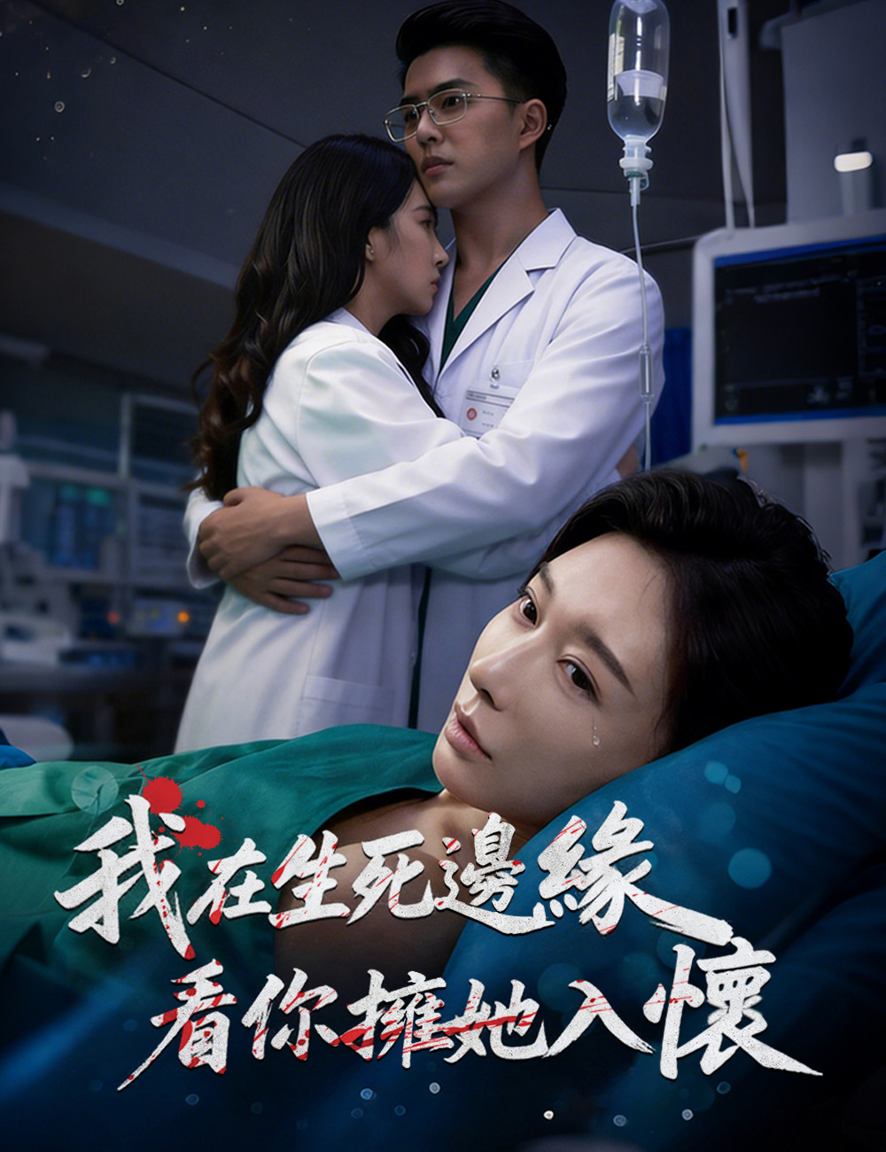 《我在生死邊緣，看你擁她入懷》封面