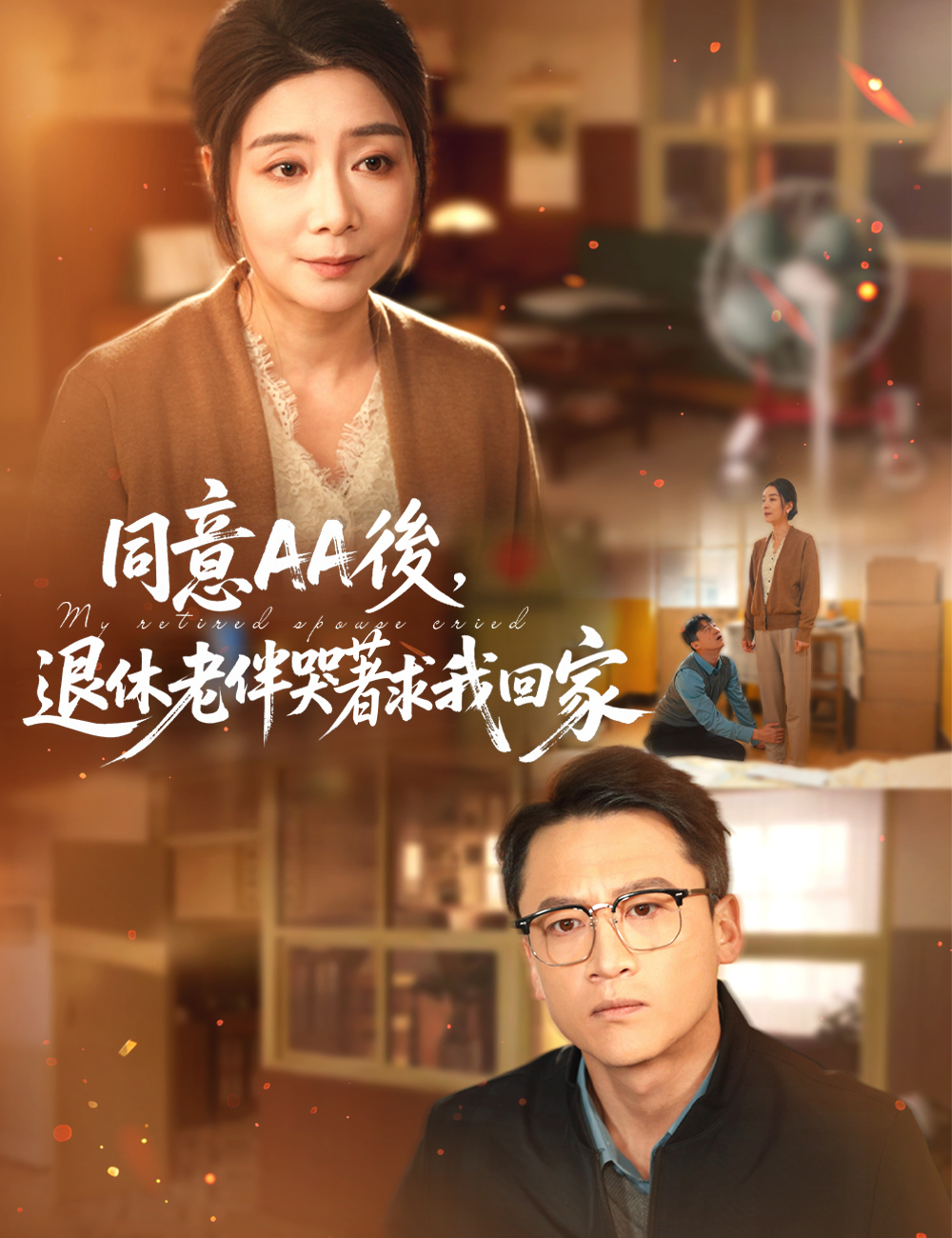 《同意AA後，退休老伴哭著求我回家》封面