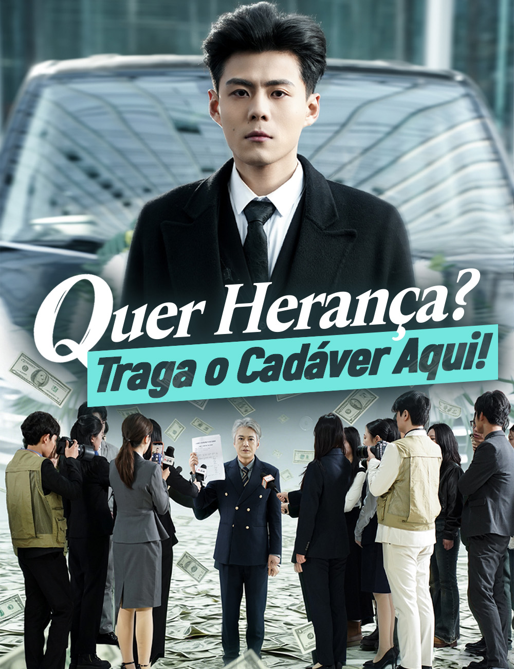 Capa de Quer Herança? Traga o Cadáver Aqui!