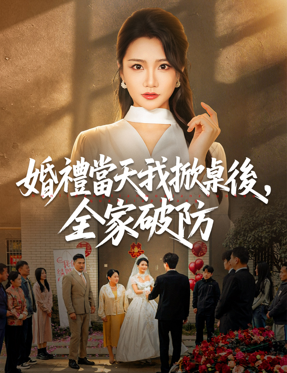 《婚禮當天我掀桌後,全家破防》封面