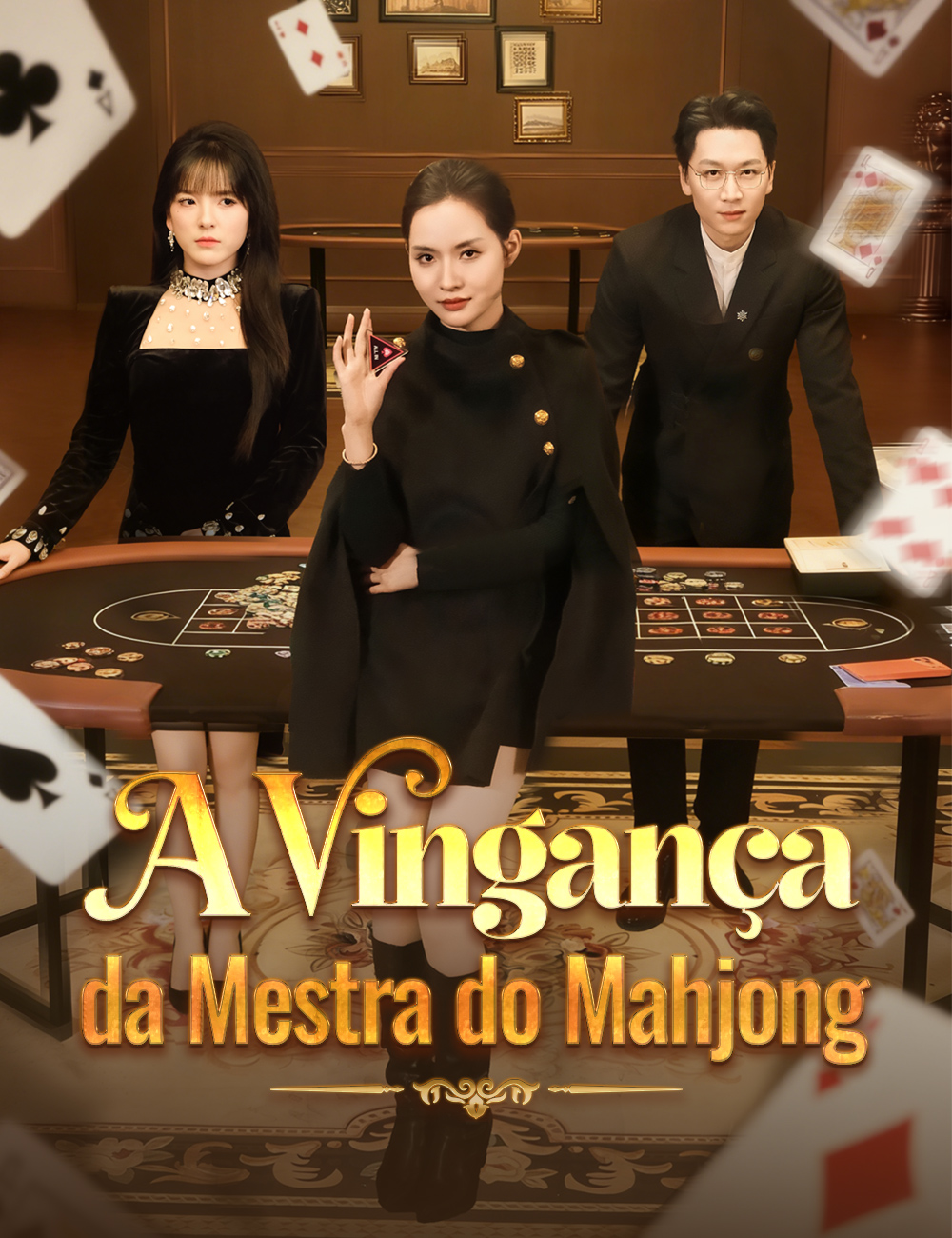 Capa de A Vingança da Mestra do Mahjong