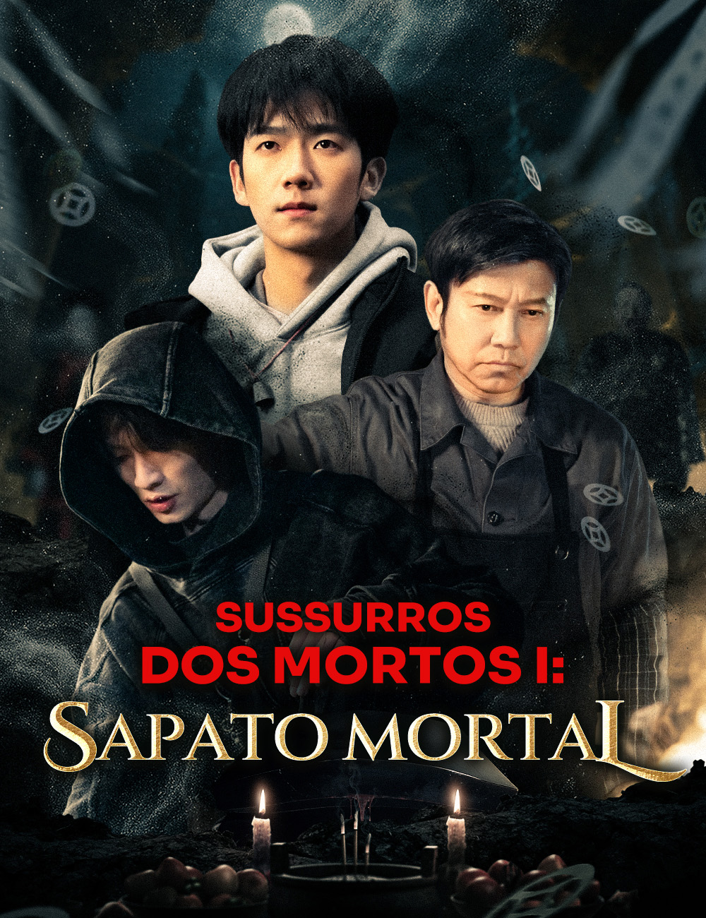 Capa de Sussurros dos Mortos I:  Sapato Mortal
