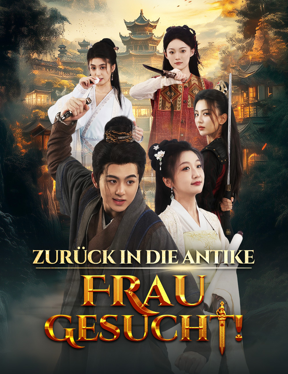 Zurück in die Antike, Frau gesucht!