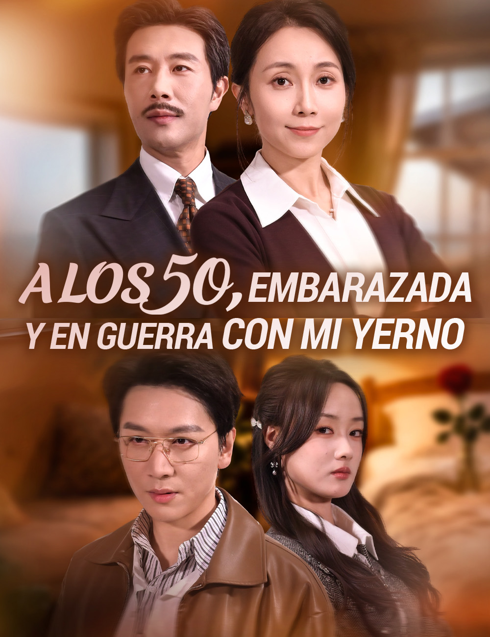 Portada de A los 50, embarazada y en guerra con mi yerno