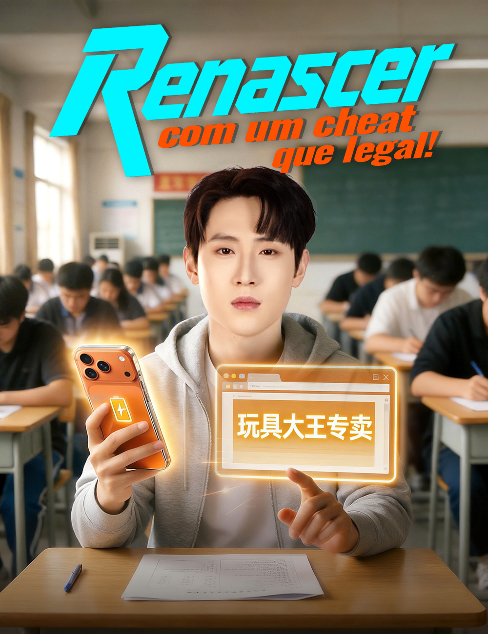 Renascer com um cheat, que legal!