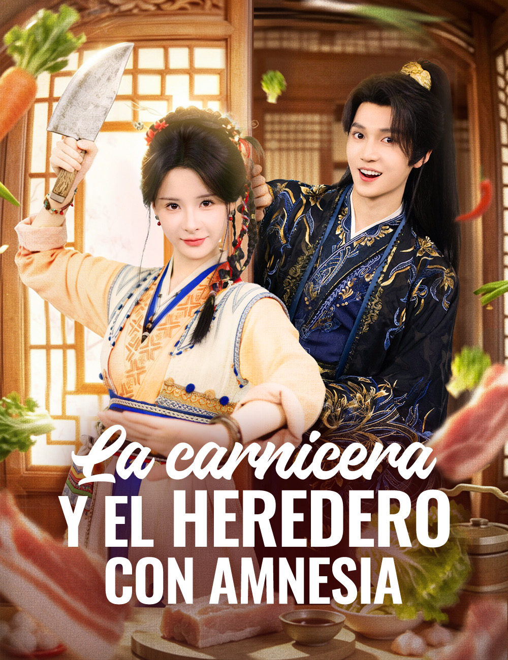 Portada de La carnicera y el heredero con amnesia