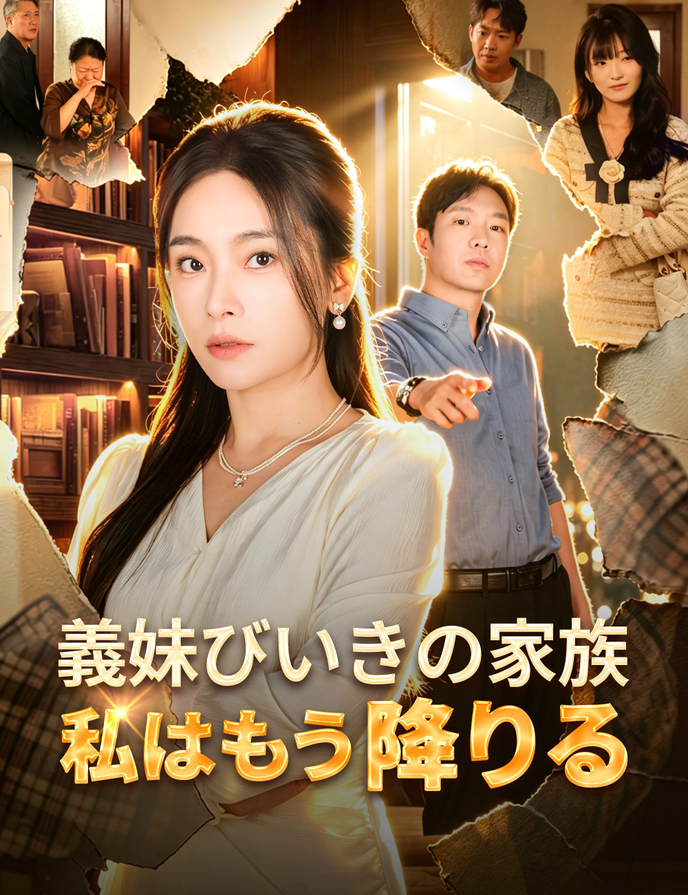 「義妹びいきの家族、私はもう降りる」のカバー画像