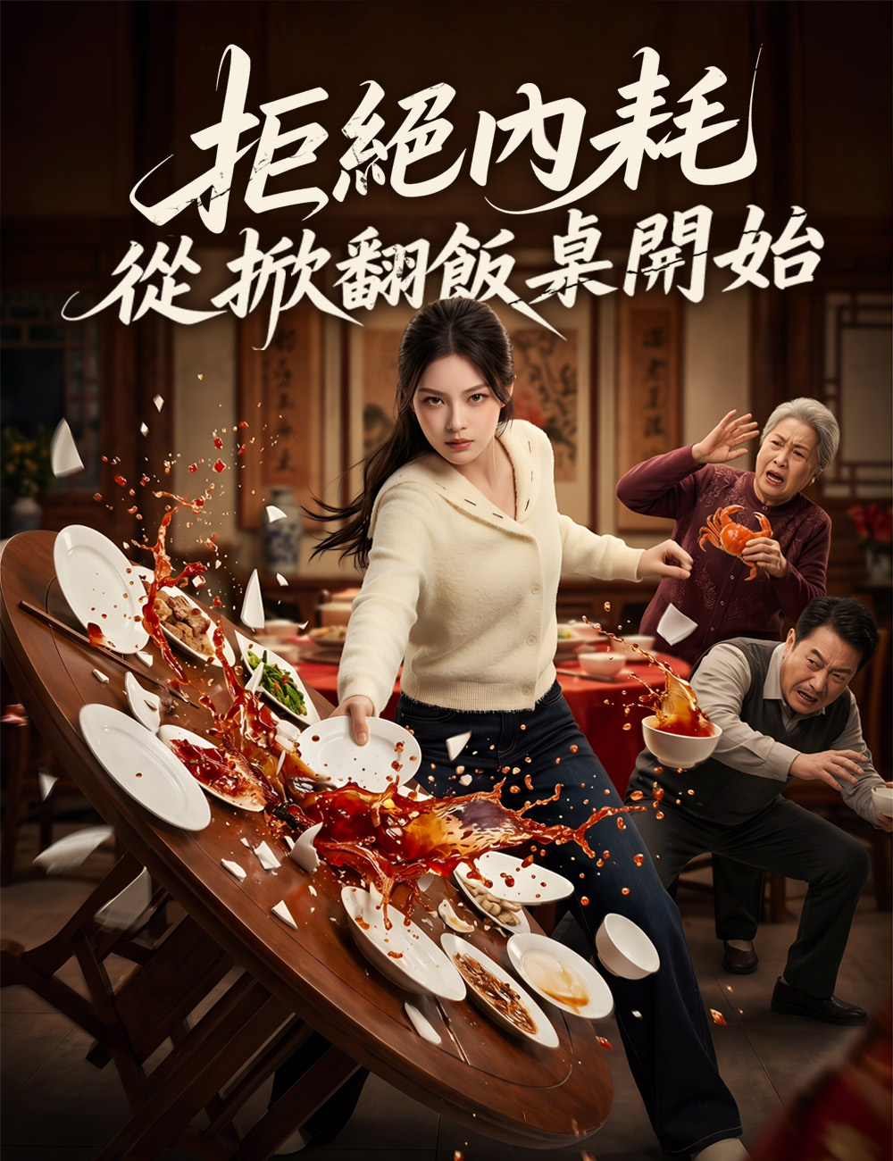 《拒絕內耗，從掀翻飯桌開始》封面