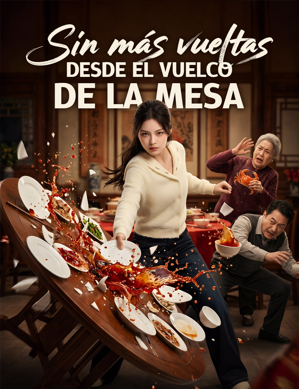Portada de Sin más vueltas desde el vuelco de la mesa