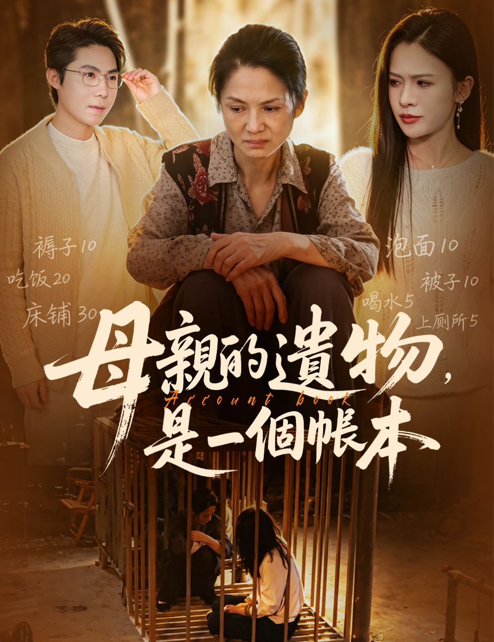 《母親的遺物，是一個帳本》封面