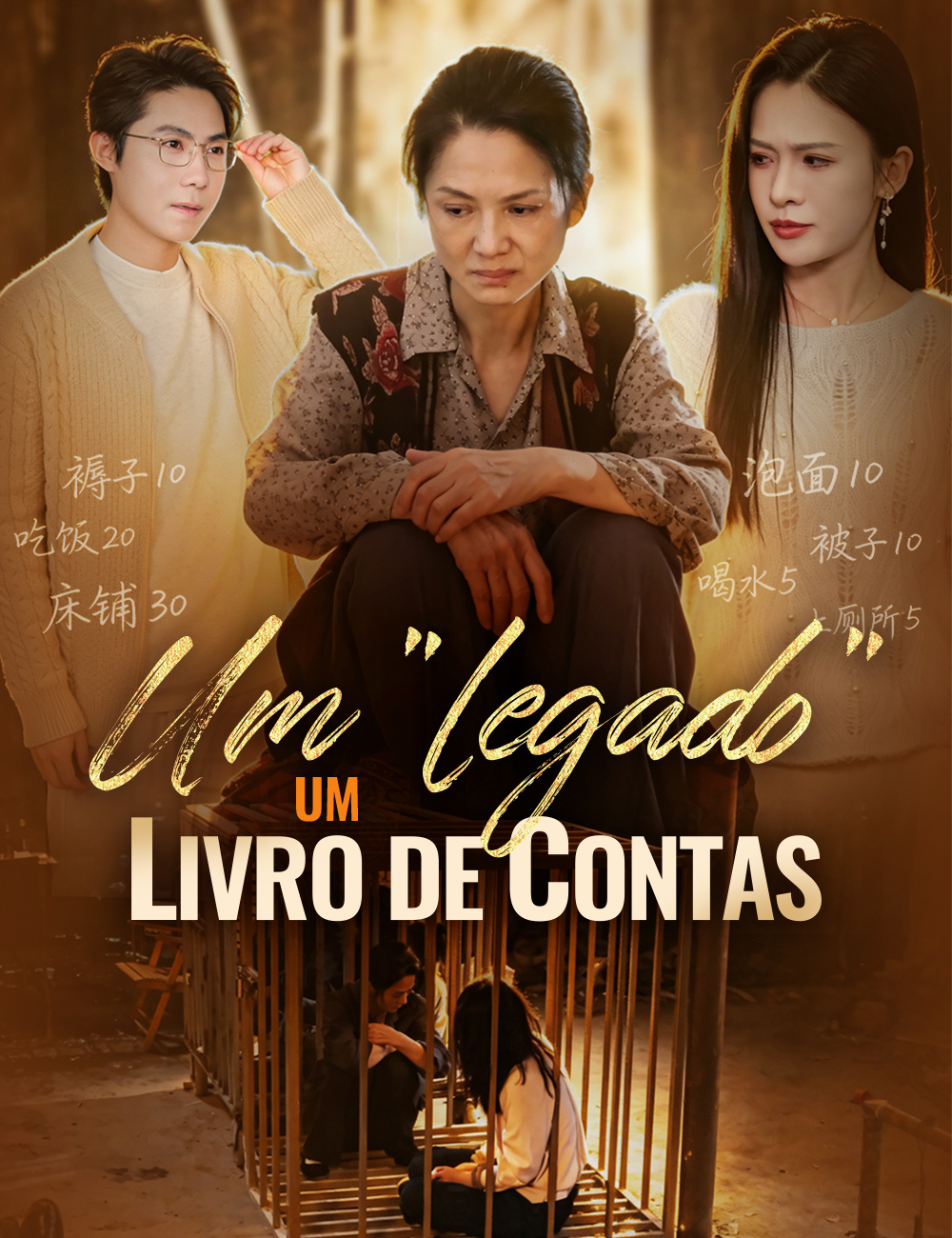 Capa de Um ""legado"", um livro de contas.