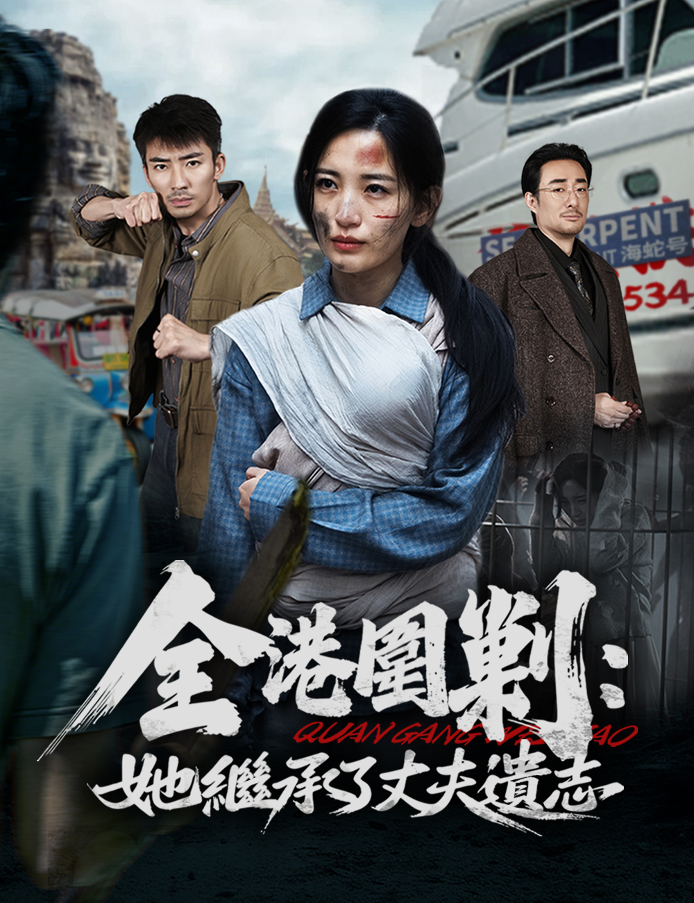 《全港圍剿：她繼承了丈夫遺志》封面
