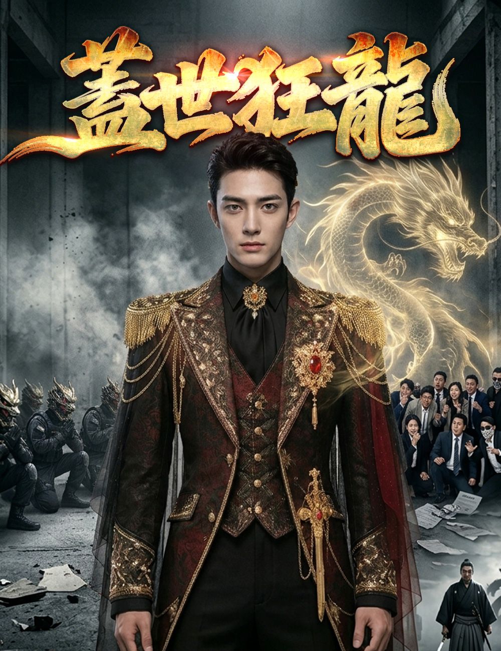 《蓋世狂龍》封面