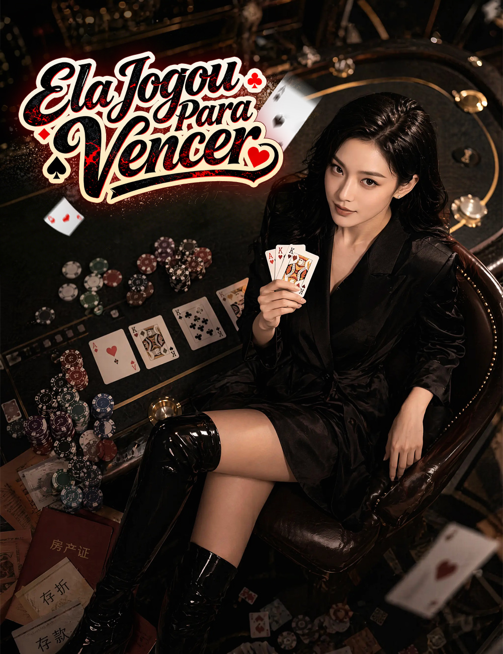 Capa de Ela Jogou Para Vencer