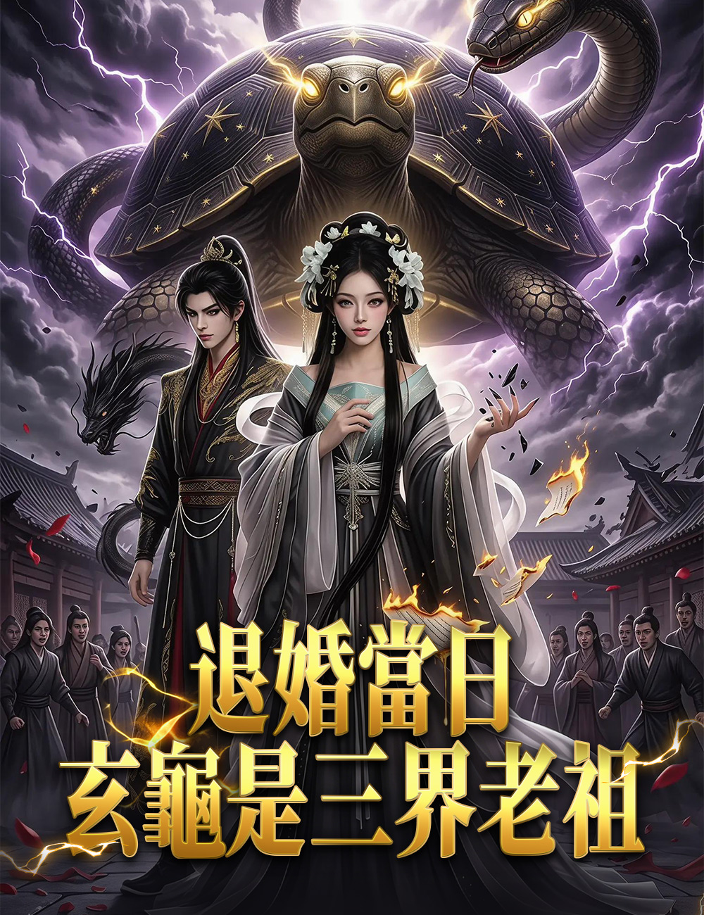 《退婚當日,玄龜是三界老祖》封面