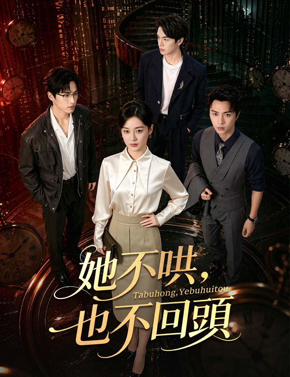 《她不哄，也不回頭》封面