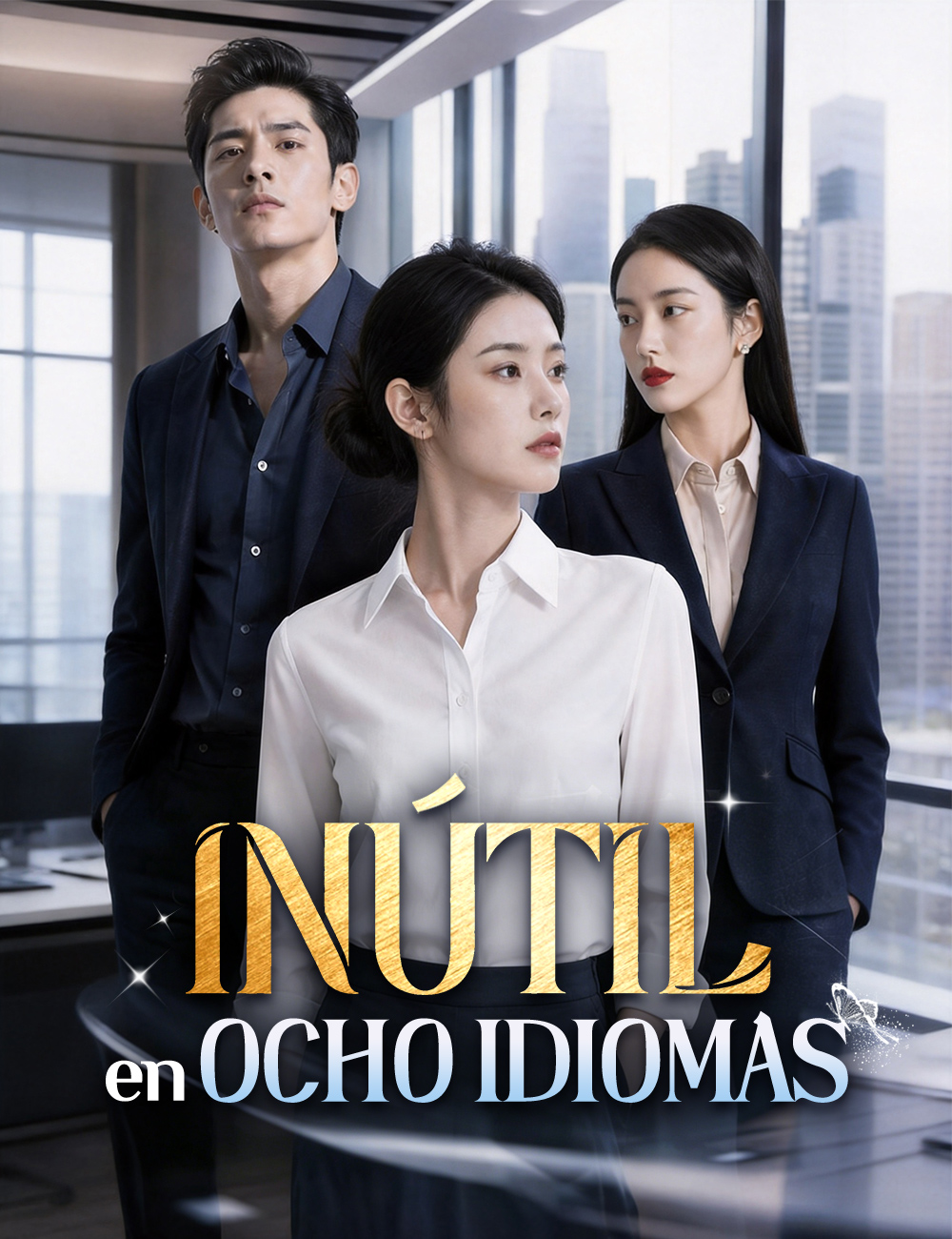 Portada de Inútil en ocho idiomas
