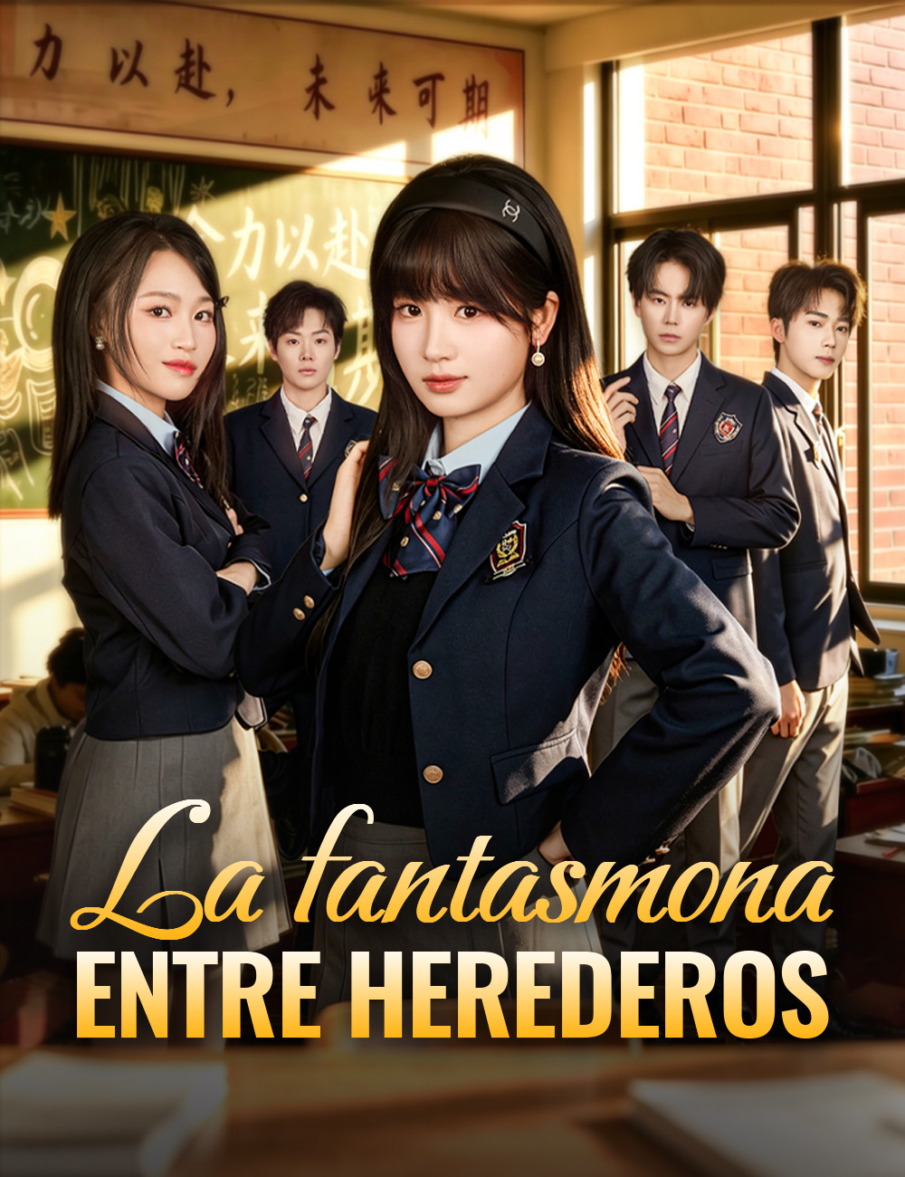 Portada de La fantasmona entre herederos