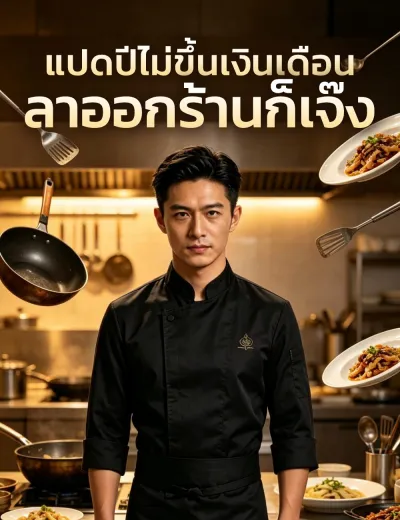 แปดปีไม่ขึ้นเงินเดือน ลาออกร้านก็เจ๊ง